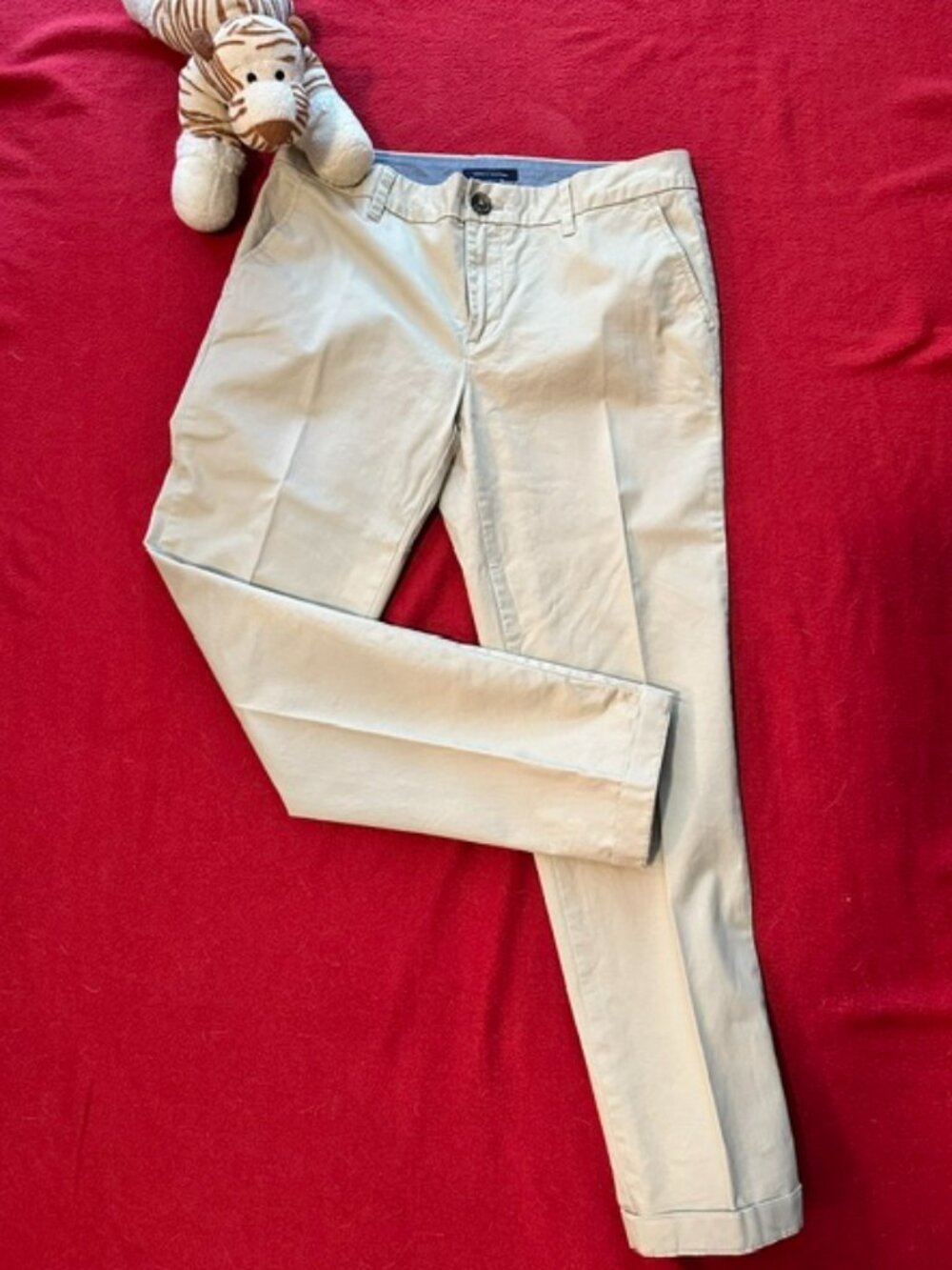 Tommy Hilfiger Low Rise Straight Chino Pant - Sz 6